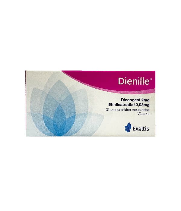 DIENILLE 2+0.3 MG CAJA X 21 COMPRIMIDOS 